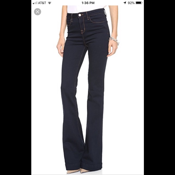 J Brand Denim - J Brand high waist flare leg jeans